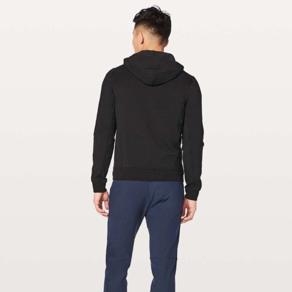 Lululemon Men's Full Zip Hoodie Jacket Size Large Black - Picture 12 of 12